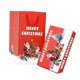 thumbnail image 2 of Caja De Regalo Navideña, Plegable, Color Rojo, 6 Unidades, 2 of 5
