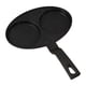 thumbnail image 2 of Sartén Para Huevos, Freidora De Aceite, Olla Para Cocinar, Olla Para Carne, Suministros De Cocina, Sartén Antiadherente, 2 Agujeros, Negro, 2 of 5