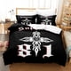 thumbnail image 1 of Cross Angels Bedding Set Single Twin Full Queen King Size Bed Set Aldult Kid Bedroom Duvetcover Sets Cool Bed Sheet SetBed Sheets, 1 of 5