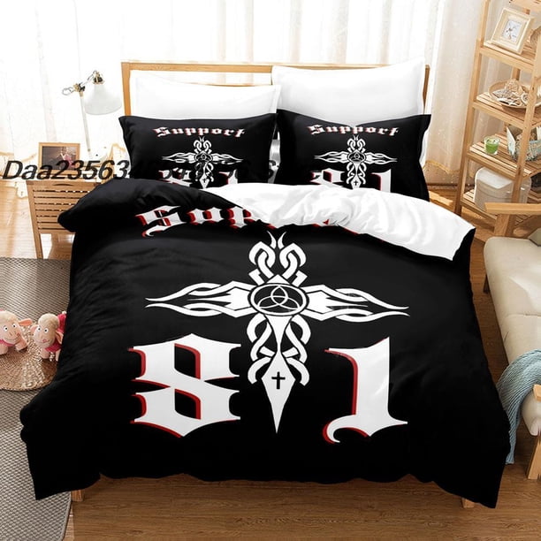 Cross Angels Bedding Set Single Twin Full Queen King Size Bed Set Aldult Kid Bedroom Duvetcover Sets Cool Bed Sheet SetBed Sheets