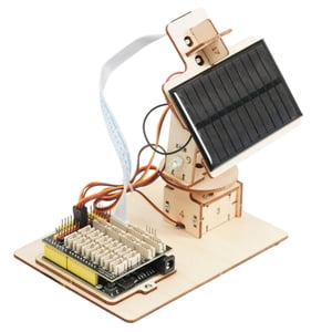 Magideal - Equipo De Seguimiento Solar, Kits De Seguimiento Solar Automático, Juguetes De Experimentos Científicos, Kit De Panel Solar De Seguimiento Solar Hecho