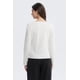 thumbnail image 3 of Polera Mujer Escote Cuadrado Aplicación Botones Crudo, 3 of 4