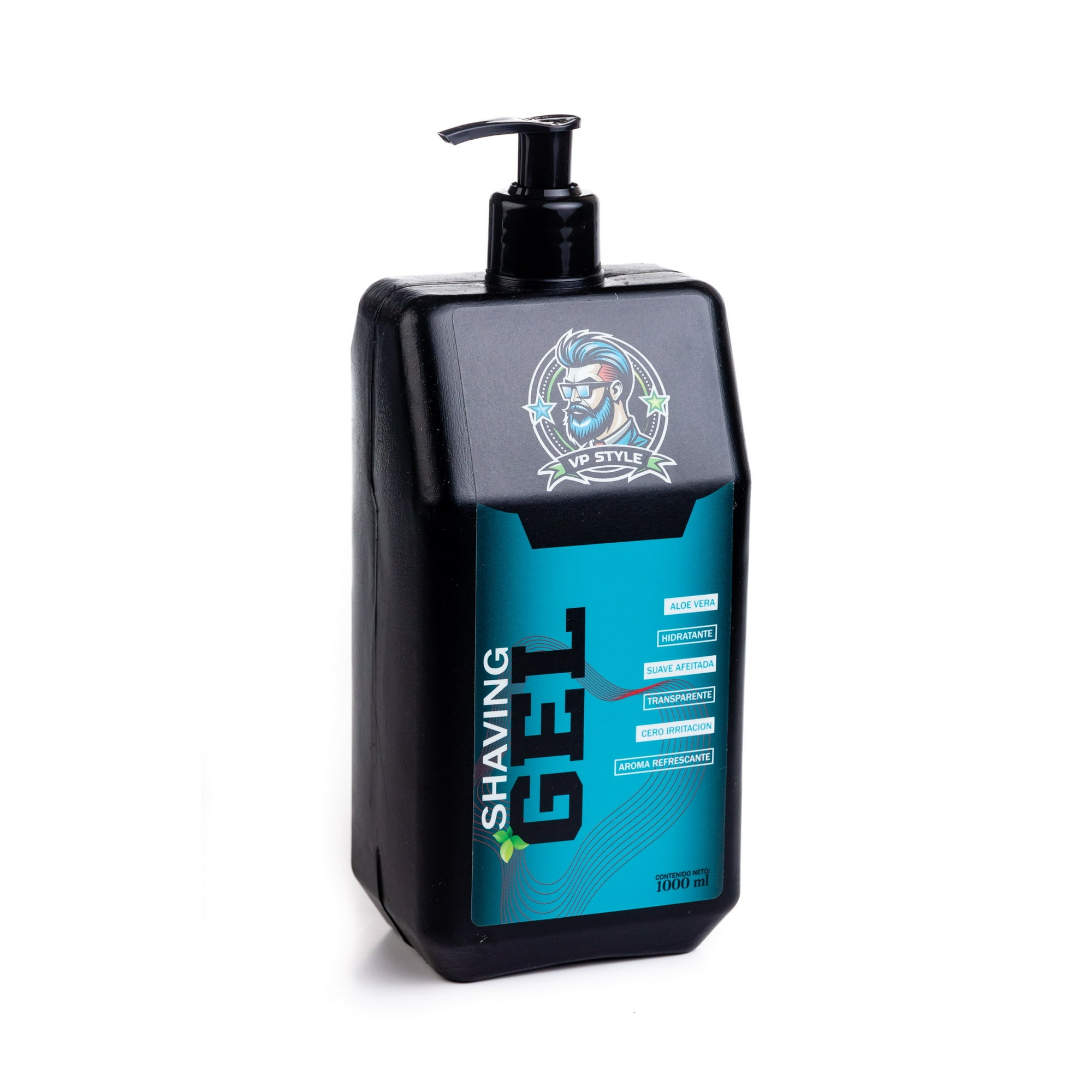 Gel De Afeitar Profesional - Vp Style - Transparente - 1 Lt.
