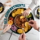 thumbnail image 3 of Set para servir Taco Bar Kusini Lazy Susan con olla caliente de 900 ml, 3 of 7
