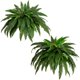 thumbnail image 1 of Juego de helechos artificiales de Boston casi naturales, 48 pulgadas (122 cm), 2 piezas, 1 of 6