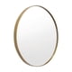 thumbnail image 3 of Espejo D80 Circular 80x80x3,5 Cm Dorado Con Marco Metalico, 3 of 4