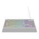 thumbnail image 2 of Teclado Gamer Usb Rgb Antisalpicaduras Blanco Shiva, 2 of 6