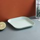 thumbnail image 1 of Xiao Hua Bandeja Poco Profunda de Paja de Trigo de 5.9 Pulgadas 0.59in de Alto - Adecuada para Microondas y Lavavajillas, Plato de Plástico Resistente y No Frágil -2 Piezas, Verde, 1 of 4