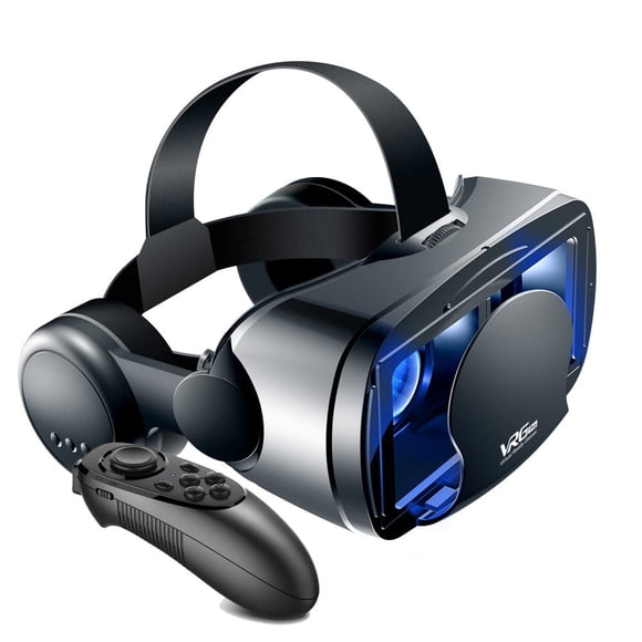 Gafas VR NEWSTYP Pro 3D negras con control remoto