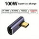 thumbnail image 1 of Typec Adapter Adapter Male To Female Extension USB4.0 Charging 40Gb Data PD Fast Charging Elbow Typec, 1 of 3