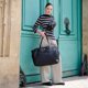 thumbnail image 2 of Bolso Weekender ELLE Compass de Cuero Vegano 32L Marrón, 2 of 9