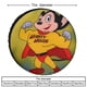 thumbnail image 2 of Mighty Mouse: Las nuevas aventuras Funda para neumático de repuesto de tela Oxford - Tela Oxford 76CM, 2 of 6