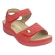 thumbnail image 3 of Sandalia Chalada Mujer Kon-15 Rojo Casual, 3 of 5