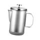 thumbnail image 2 of Cafetera De Prensa Francesa De 1000 Ml Con Filtro Para Cocina, Cafetería, Camping, Color Plateado, 2 of 5