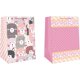 thumbnail image 1 of Bolsa de regalo con imágenes de papel surtidas, tamaño mega ancho, tamaño Jumbo, tamaño bebé niña, 1, 1 of 1