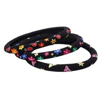 Genérico - Cubierta Funda Cubre Volante Diseños Para Mujer 3D