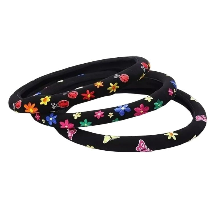 Genérico - Cubierta Funda Cubre Volante Diseños Para Mujer 3d