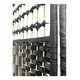 thumbnail image 4 of Biombo De Madera Resistente 4 Paneles Tejido H 200x180cm negro, 4 of 4