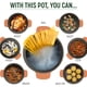 thumbnail image 3 of Olla todo en uno Goodful de Dutch Oven, 4,7 litros, con tapa, rejilla y volteador, 3 of 9