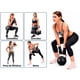 thumbnail image 3 of Kettlebell Pesa Rusa MarcyPro Poly Urethane Coated Chromed 15 LB / 6.8 KG - 015-PINK, 3 of 3