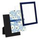 thumbnail image 5 of Marco de fotos Laura Ashley 5x7 Azul marino esmaltado con borde dorado, 5 of 6