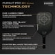 thumbnail image 4 of Pickleball Paddle Engage Pursuit Pro MX de fibra de carbono de 15,2 mm, 4 of 5