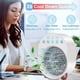 thumbnail image 4 of 1pc Portable Air Conditioners Fan, 3-in-1 Personal Mini Evaporative Air Cooler With 3 Wind Speeds Small AC Fan, Desktop Cooling Fan For Home Room, Bedroom, Office, 4 of 4