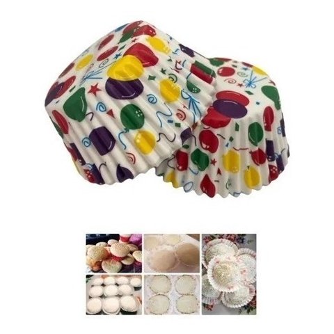 Genérico - Pack 100 Capsula Para Hornear Capsula De Cupcake Globos 6.5