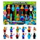 thumbnail image 3 of Set De 12 Figuras Minecraft Accesorios De Bloques, 3 of 3