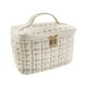 thumbnail image 2 of Tote Organizador De Maquillaje Con Cremallera, Accesorios De Artículos De Tocador Para Mujeres, Baño, Blanco, 2 of 5
