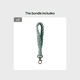 thumbnail image 1 of Soft Macrame Keychain Boho Handmade Wristlet Bracelet Keyring Vintage Wrist Lanyard Weave Exquisite Holder For Women 1pc, 1 of 5
