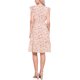 thumbnail image 3 of INSPIRE CHIC Vestido Floral de Mujer con Mangas Volantes Cuello en V Fruncido Volante Vestidos Casuales Rosa Amarillo L, 3 of 6