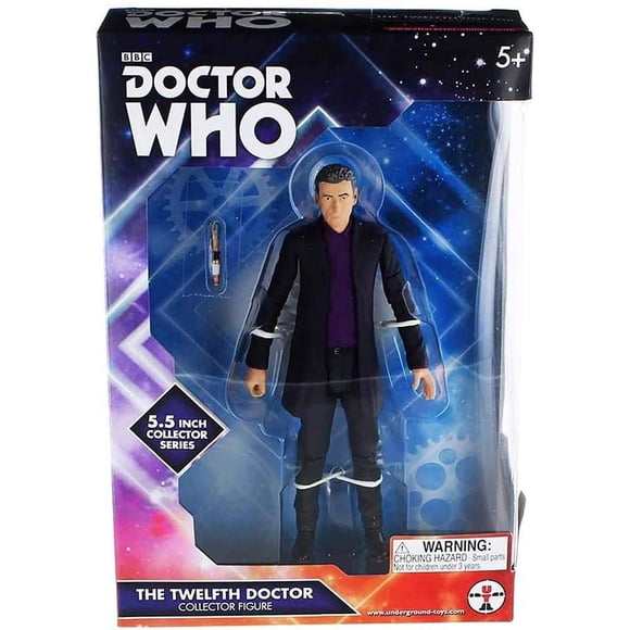 Camisa morada de Action Figure Doctor Who, 12° Doctor, 14 cm