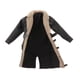 thumbnail image 2 of 1:12 Gabardina Informal Para Hombres Y Mujeres Soldados Figuras Vestir Muñeca Modelo Negro, 2 of 5