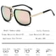 thumbnail image 5 of Gafas de sol de moda europeas y americanas con el mismo estilo, montura de metal, doble haz, personalidad, montura grande, gafas de sol vintage, 5 of 5