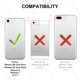 thumbnail image 2 of Funda HOOMIL para iPhone SE/8/7 Transparente anti‑amarilleo, 2 of 9