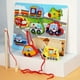 thumbnail image 1 of Infant And Young Children Fishing Toys Rope Puzzle Puzzle Early Education Baby Beaded Toy Farm Animal Transport Puzzle Three-in-one, 1 of 3
