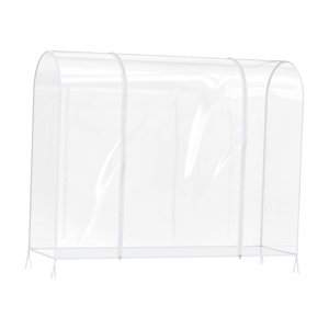 Magideal - Funda Protectora Transparente Para Perchero, A Prueba De Polvo, Para Ropa, Vestidos, Suéteres Y Otros Artículos Para El Hogar 160Cmx50Cmx150Cm