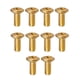 thumbnail image 2 of 10pcs interruptores sintonizadores de tornillo engranaje cabezales de montaje tornillos piezas oro, 2 of 5