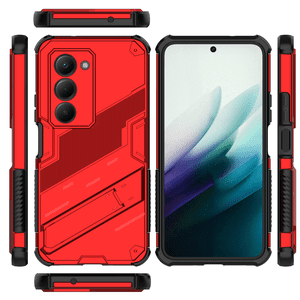 Funda Gangxun Antigolpes Para Xiaomi Redmi 15 4G Con Soporte Invisible, Antihuellas Y Protección Completa