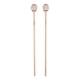 thumbnail image 1 of Mazos De Marimba Mango De Madera Cabeza Blanda Profesionales Baquetas Accesorios Para Batería Círculo Rojo Blanco, 1 of 5