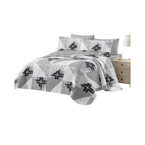 Genérico - Cubrecama Quilt Reversible Elegante Y Liviano 2 Plazas