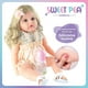 thumbnail image 4 of Bebe Reborn Candy Muñeca Sweet Pea Realista Silicona 55 Cm, 4 of 10