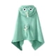 thumbnail image 5 of Albornoz Para Niños Pequeños Con Capucha Traje De Dormir Ligero Toalla De Baño Transpirable Para Niños Verde, 5 of 5