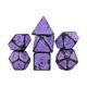 thumbnail image 2 of 7x Juego De Dados Poliédricos Favores De Fiesta Dados De Juego De Fiesta D4 ~ D20 Para Juego De Cartas Amaranth, 2 of 5