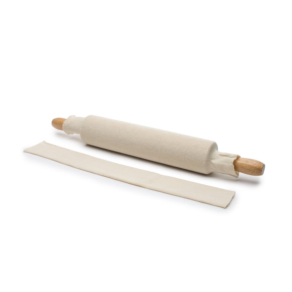 Rolling Pin Covers Fox Run, juego de 2 fundas de algodón, 6 x 41 cm