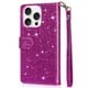 thumbnail image 5 of Funda Para Elegante Funda Iphone 16 Pro Max Glitter Con Cremallera-ideal Para El Uso Diario, 5 of 5