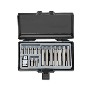 Juego De Puntas Torx Force - T20 A T55 - 15 Piezas
