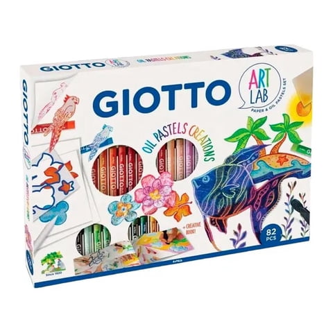 Set Creativo Giotto Art Lab Pintura 82 Piezas
