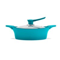 Bohlier - Guisera De 24 Cm De Aluminio Con Tapa Calipso